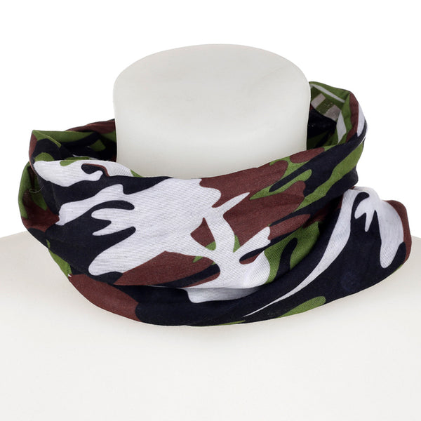 Neck Warmer Tube Scarf - Camouflage   BAND04-0