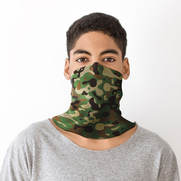 Camouflage Neck Scarf Face Covering BAND15
