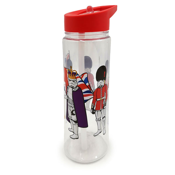 Reusable The Original Stormtrooper London Shatterproof Ecozen 550ml Water Bottle with Flip Straw BOT208-0