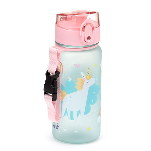350ml Shatterproof Pop Top Children's Water Bottle - Unicorn Magic BOT216-0