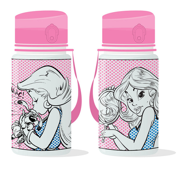 350ml Shatterproof Pop Top Children's Water Bottle - Falbala (Panacea) BOT226-0