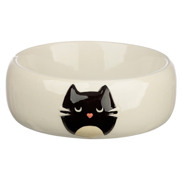 Feline Fine Cat Ceramic Pet Food Bowl BOWL11