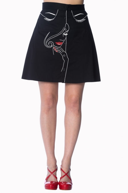 Banned Apparel - Model Space Skirt