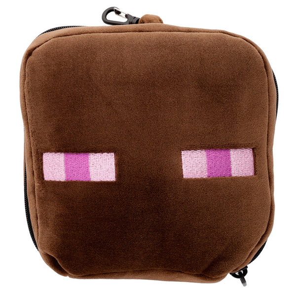Relaxeazzz Minecraft Enderman Shaped Plush Travel Pillow & Eye Mask CUSH307