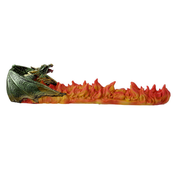 Ashcatcher Incense Stick Burner - Green Dragon Volcano DRG497