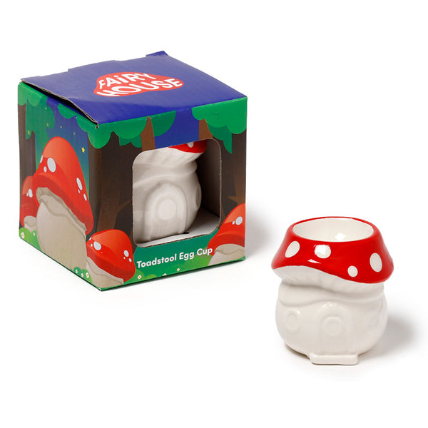 Ceramic Egg Cup - Fairy Toadstool House EGG20-0