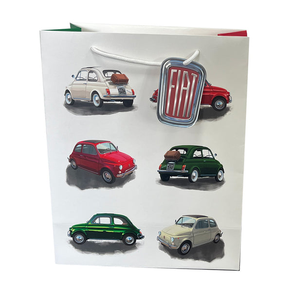 Gift Bag (Large) - Fiat 500 Retro Repeat GBAG110A-0