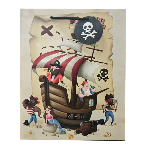 Gift Bag (Large) - Jolly Rogers Pirates GBAG113A-0
