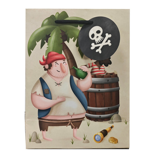 Gift Bag (Medium) - Jolly Rogers Pirates GBAG113B-0