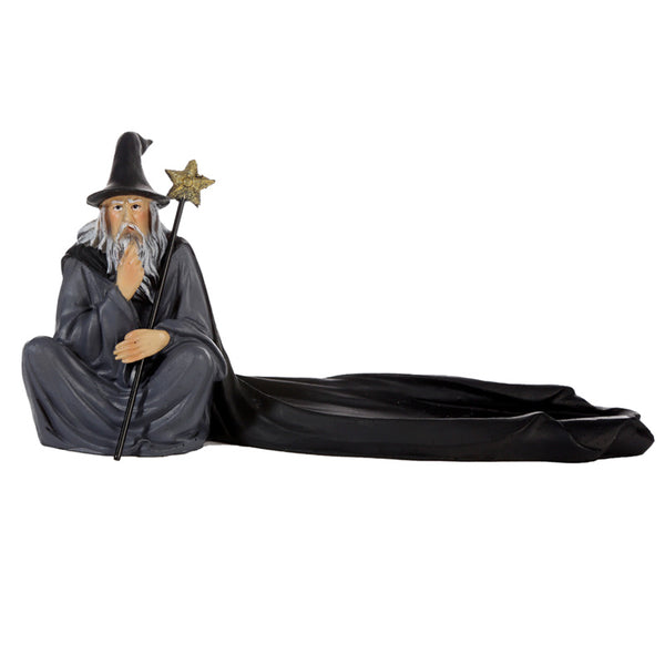 Collectable Spirit of the Sorcerer Wizard - Ashcatcher Incense Stick Burner INC548