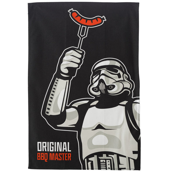 Cotton Tea Towel - The Original Stormtrooper Hot Dog BBQ Master KITC149