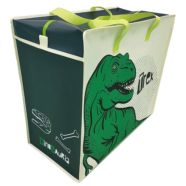 Dinosauria Zip Up Laundry Storage Bag LBAG40