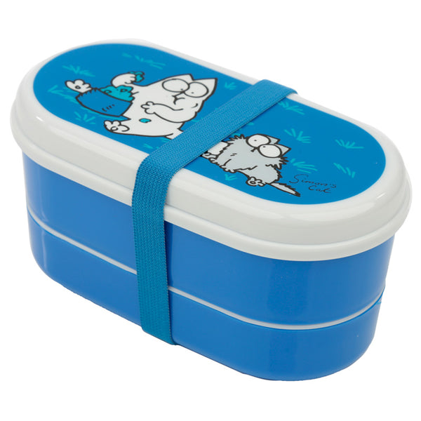 Bento Lunch Box with Fork & Spoon - Simon's Cat LBOX37