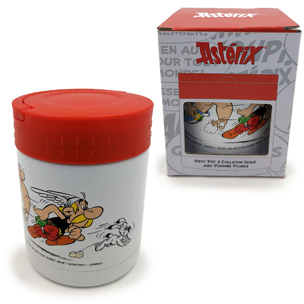Asterix & Obelix Stainless Steel Insulated Food Snack/Lunch Pot 400ml LPOT20B