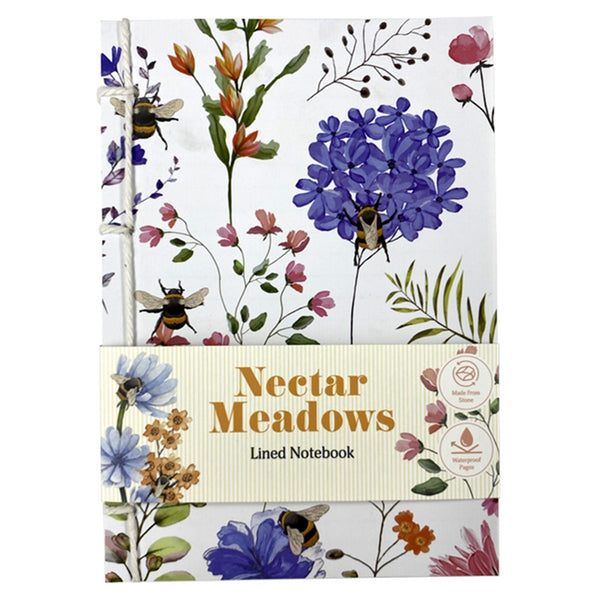 Stone Paper A5 Lined Notebook - Nectar Meadows MEMO100-0