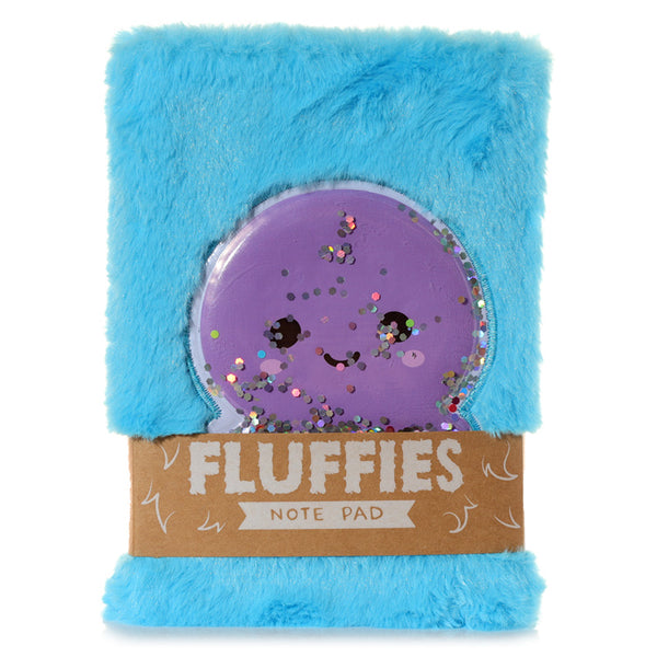 Fluffy Plush Notebook - Adoramals Octopus MEMO80-0