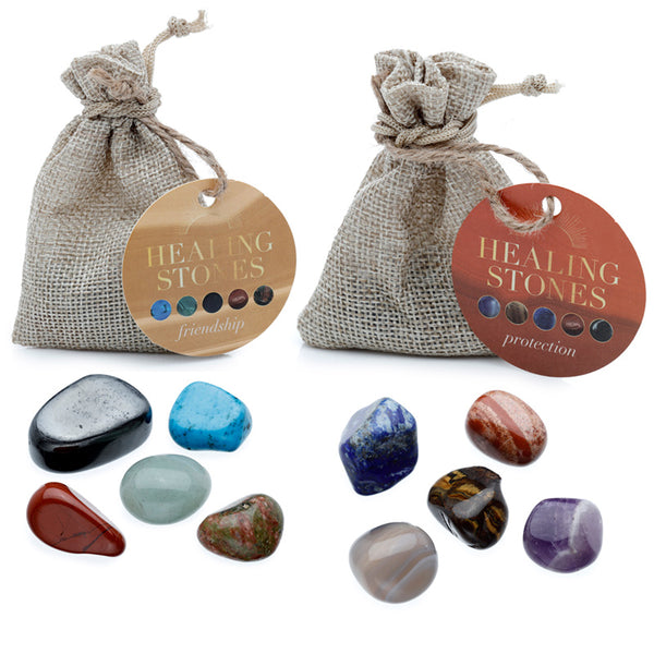 Set of 5 Protection & Friendship Stones MIN37-0