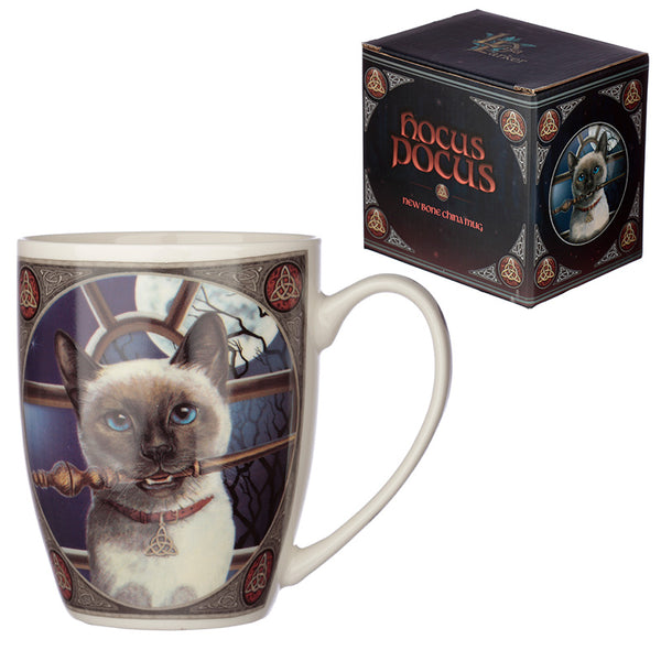 Lisa Parker Porcelain Mug - Hocus Pocus Cat Design MULP49