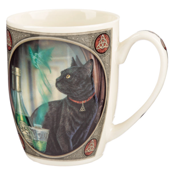Lisa Parker Porcelain Mug - Absinthe Cat MULP53