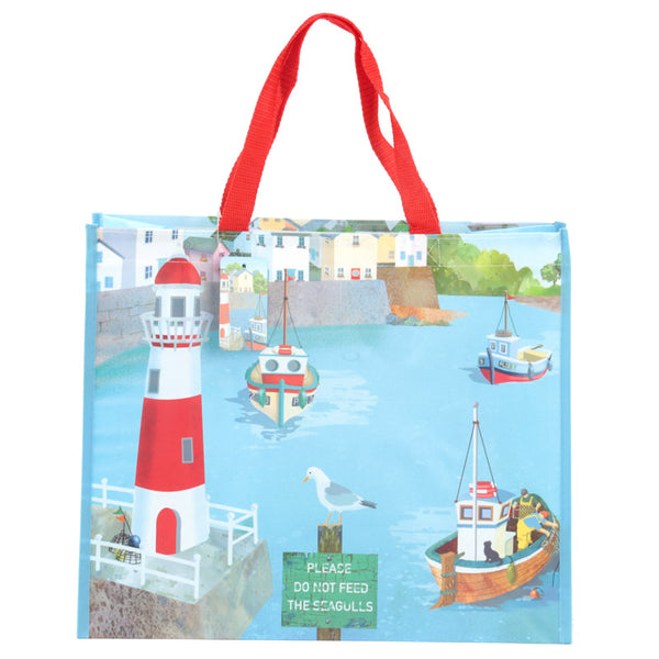 Fun Seaside Design Durable Reusable Shopping Bag NWBAG39