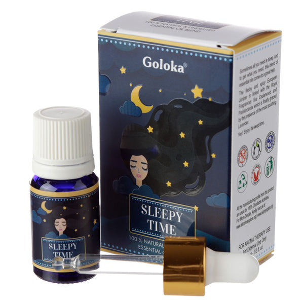 Goloka Blends Essential Oil 10ml - Sleepy Time OILB01