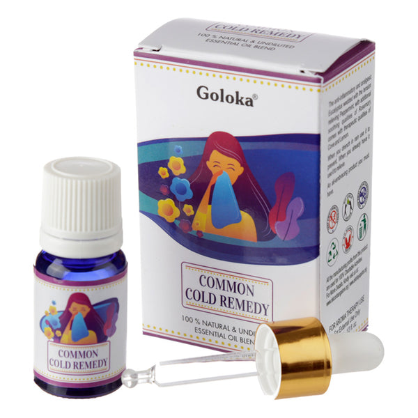 Goloka Blends Essential Oil 10ml - Cold Remedy OILB06