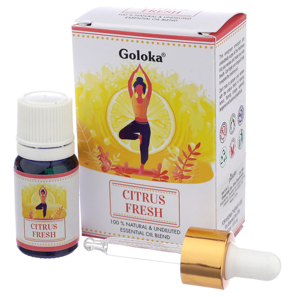 Goloka Blends Essential Oil 10ml - Citrus Fresh OILB09