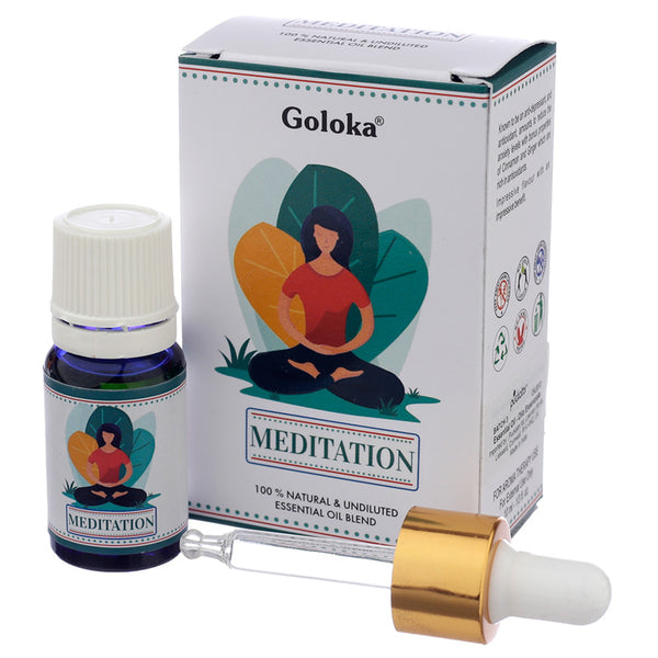 Goloka Blends Essential Oil 10ml - Meditation OILB12