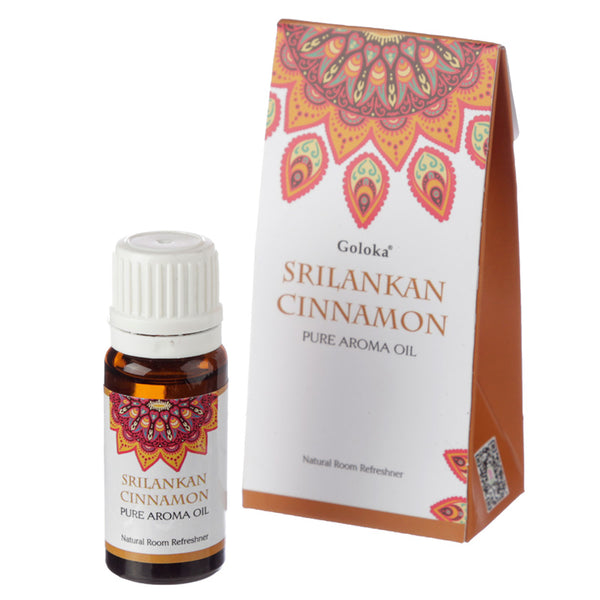 Goloka Fragrance Aroma Oils - Sri Lanken Cinnamon 10ml OILG14