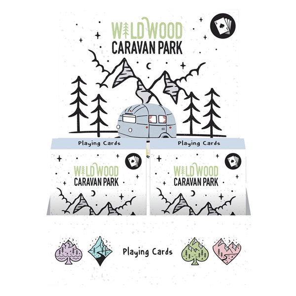 Standard Deck of Playing Cards - Wildwood Caravan PCARD02-0