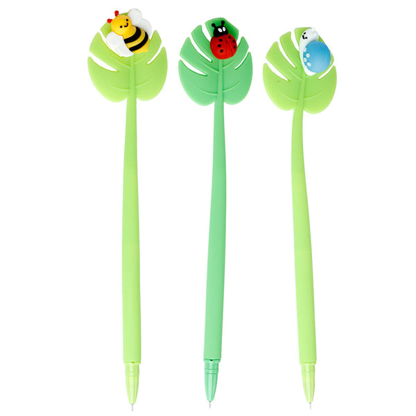 Botanical Gardens Bumble Bee, Ladybird and Snail Leaf Fine Tip Pen PEN202-0