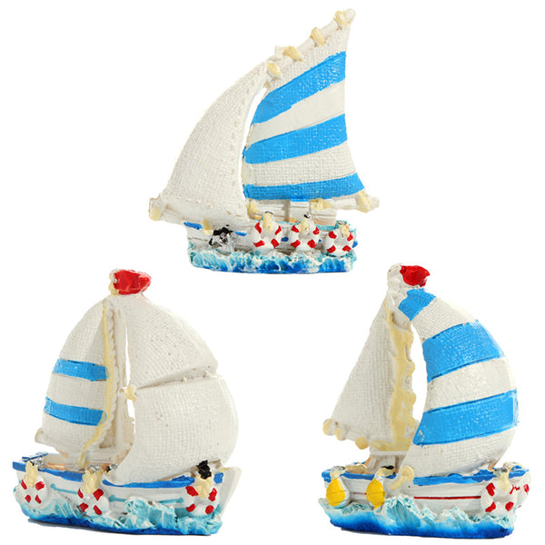 Collectable Seaside Souvenir - Sail Boat SEAS73