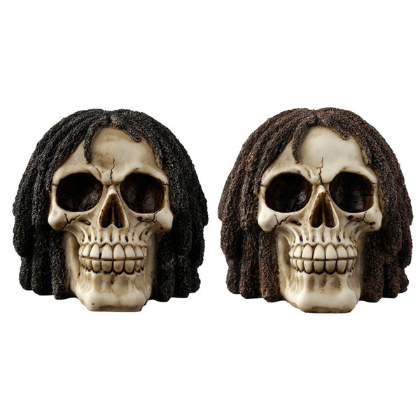 Novelty Skull Ornament - Rasta SK309