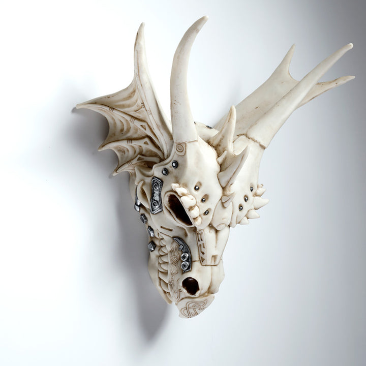 Dragon Skull Decoration with Metallic Detail SK345-0