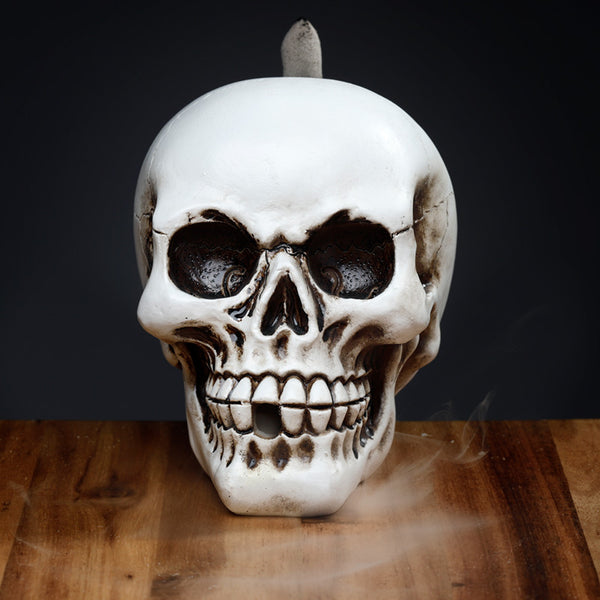 Backflow Incense Burner - Skull SK346-0