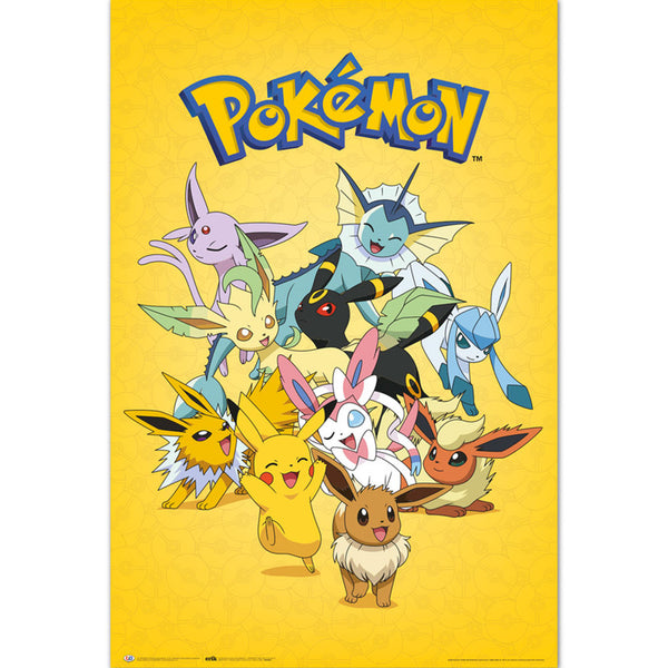 Pokemon Poster Eevee Eveloution 26