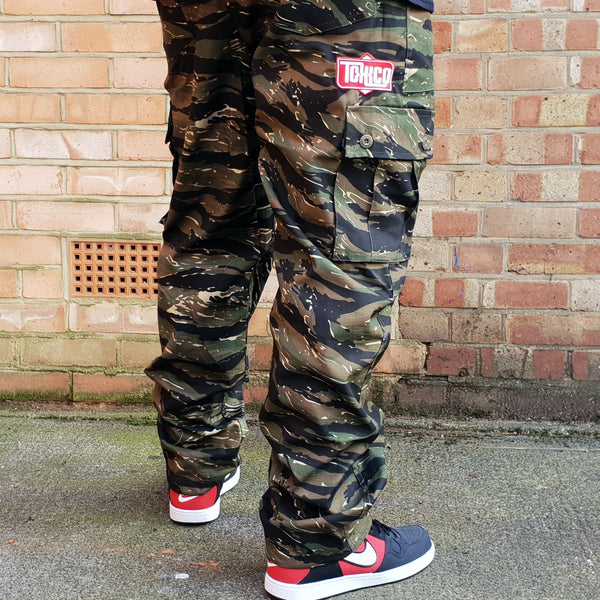 Toxico Clothing - Tiger Camo Combat Trousers