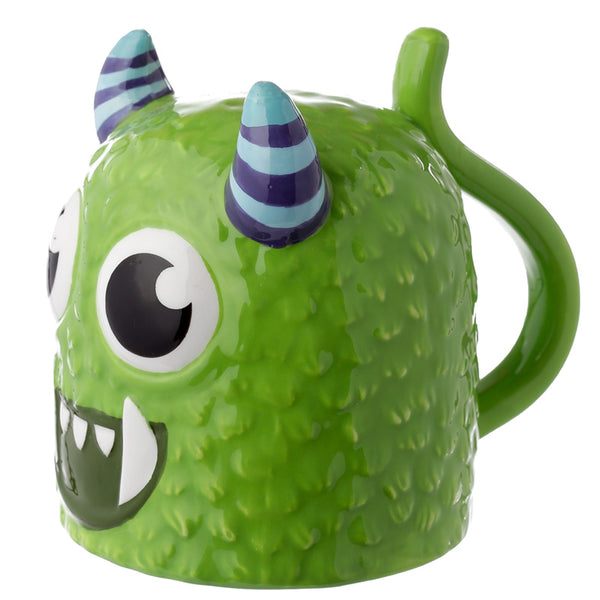 Novelty Upside Down Ceramic Mug - Green Monstarz Monster UMUG05-0