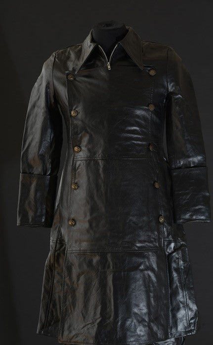 Dracula Clothing - Gothic Leather Steampunk Officer Coat