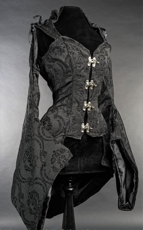 Dracula Clothing - Gothic Steampunk Winter Is Not Coming Black Top