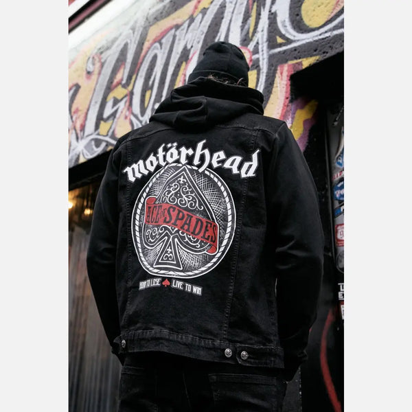 Brandit Bastards - Motörhead Cradock Men's Denim Jacket-0