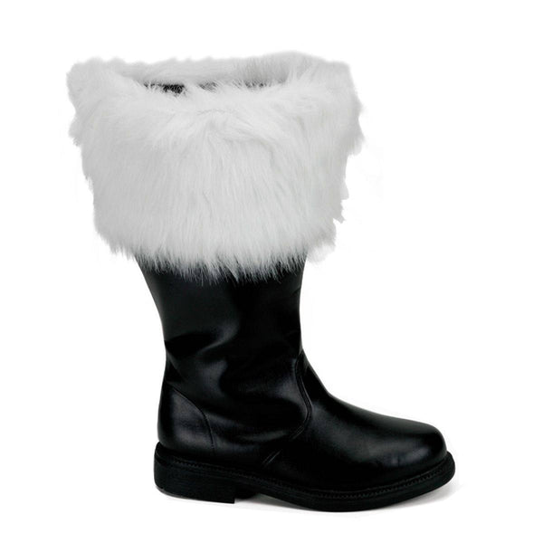 Funtasma - Women's Wide Calf Santa Boots with Fur Cuff