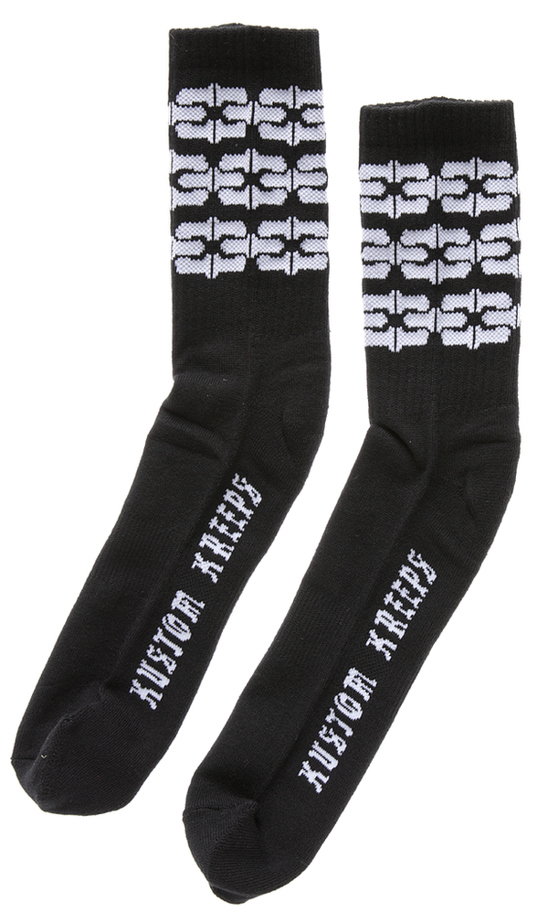 Kustom Kreeps - Gothic Guys Chain Black Socks